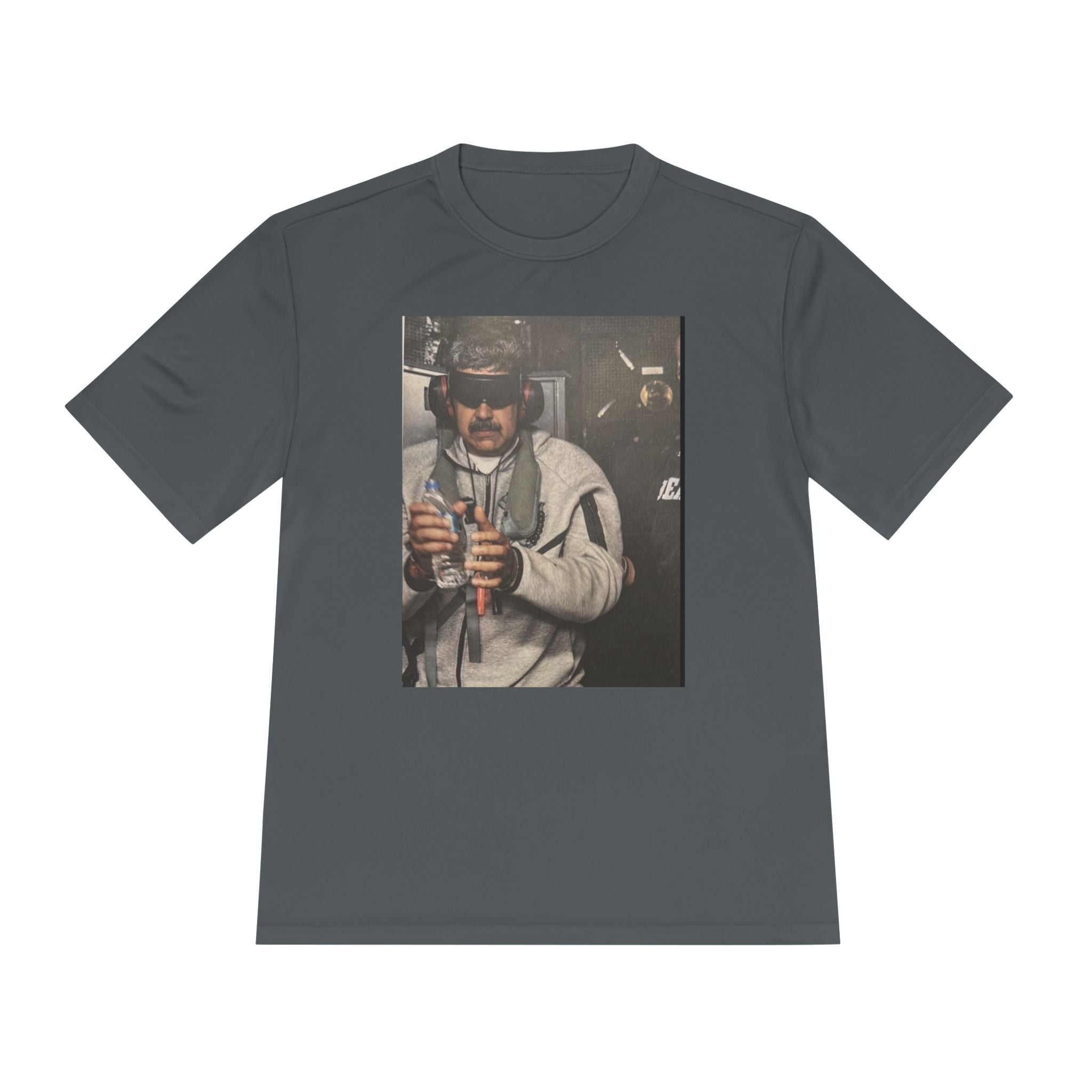 Retro Pilot Photo Tee — Vintage Aviator Graphic T-Shirt