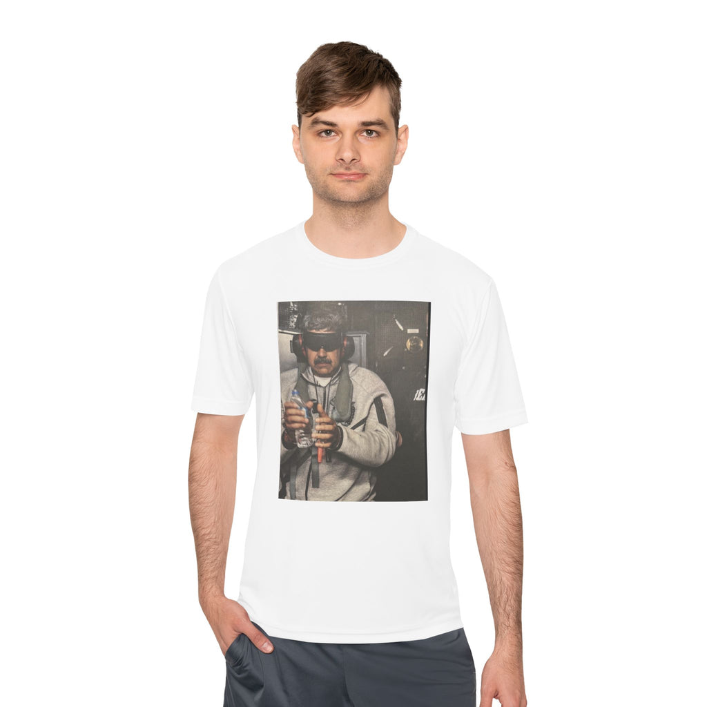 Retro Pilot Photo Tee — Vintage Aviator Graphic T-Shirt