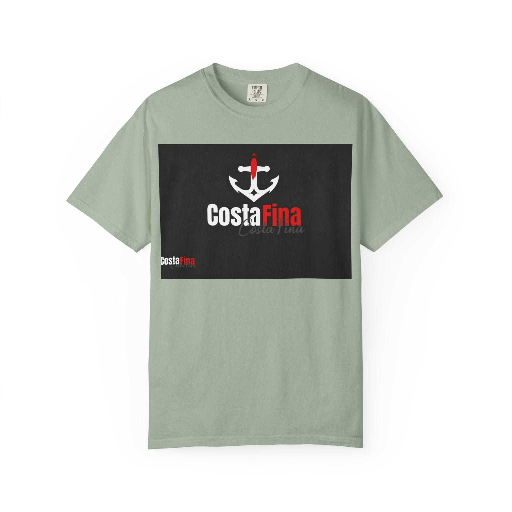 Costa Fina Anchor Logo T‑Shirt — Nautical Boat Crew Tee
