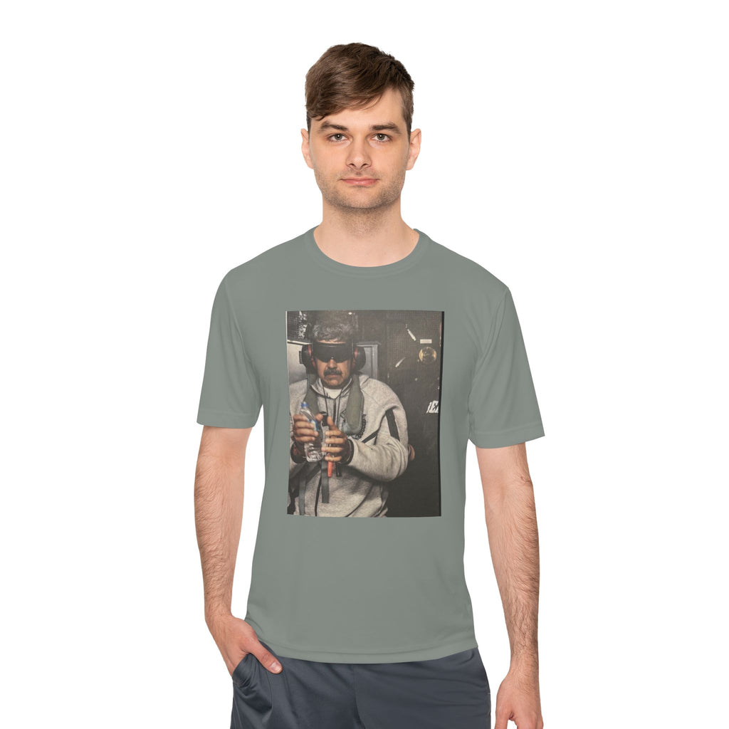 Retro Pilot Photo Tee — Vintage Aviator Graphic T-Shirt