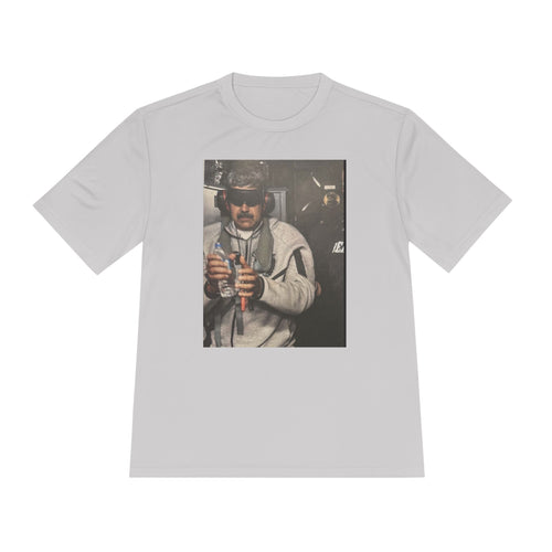 Retro Pilot Photo Tee — Vintage Aviator Graphic T-Shirt