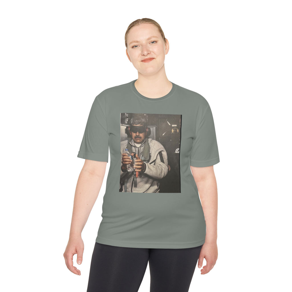 Retro Pilot Photo Tee — Vintage Aviator Graphic T-Shirt