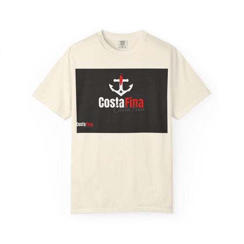 Costa Fina Anchor Logo T‑Shirt — Nautical Boat Crew Tee