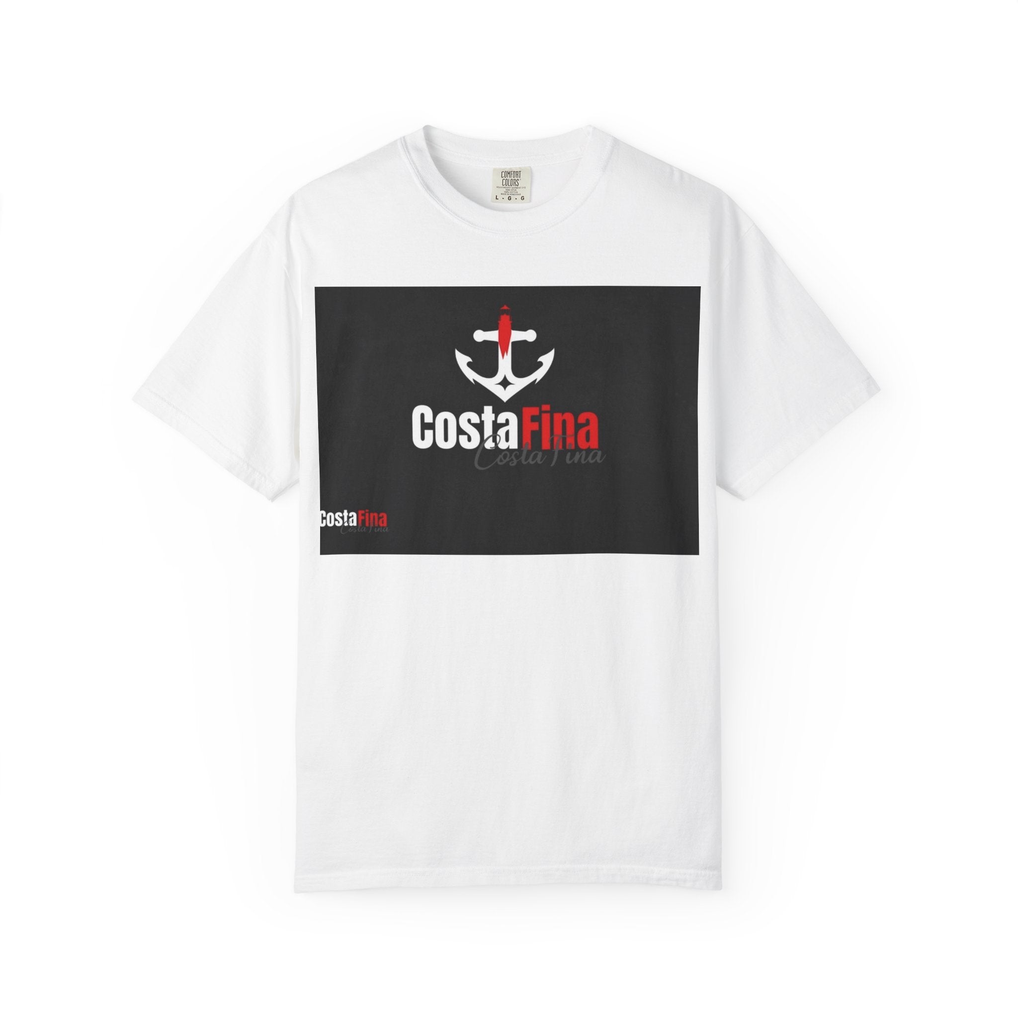 Costa Fina Anchor Logo T‑Shirt — Nautical Boat Crew Tee
