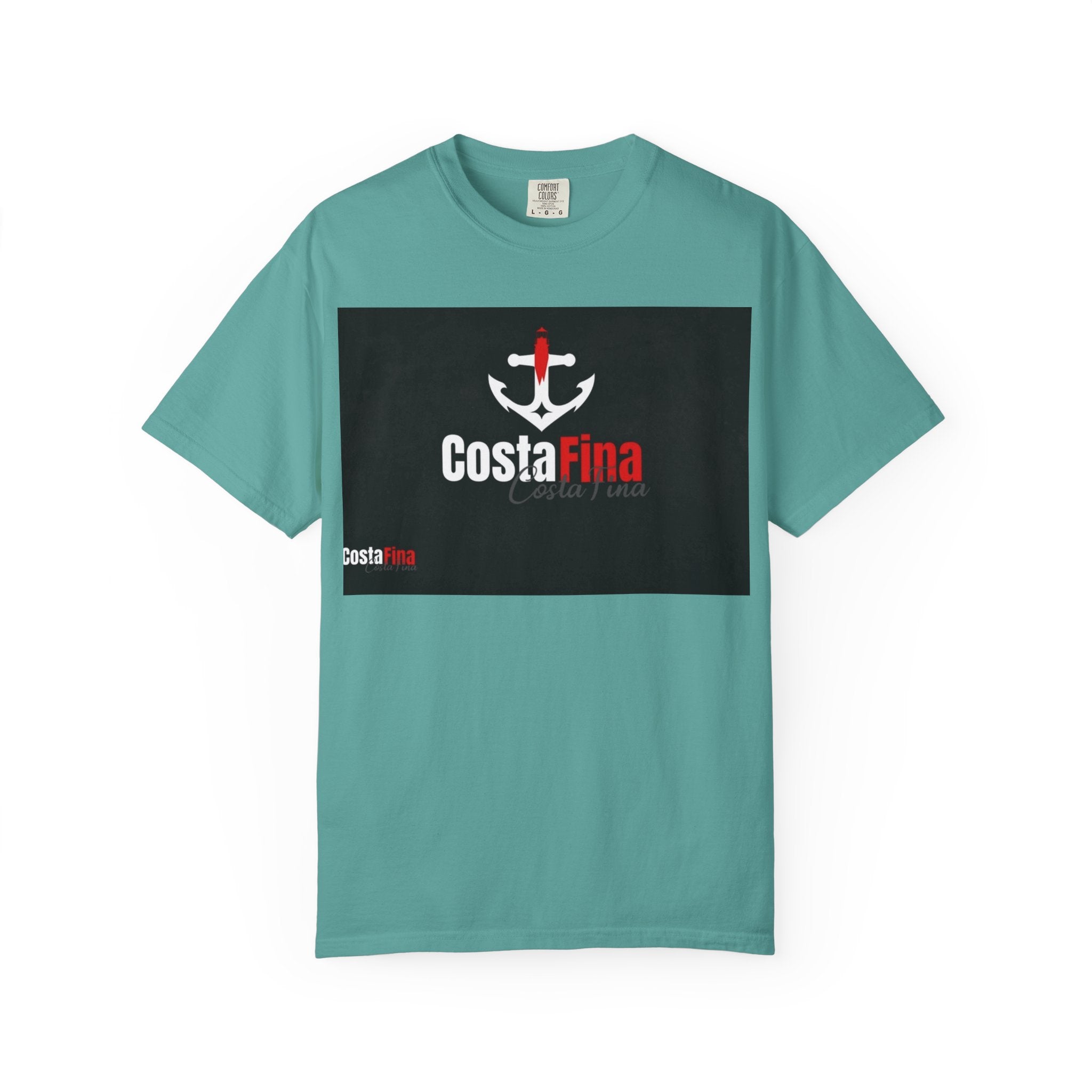 Costa Fina Anchor Logo T‑Shirt — Nautical Boat Crew Tee